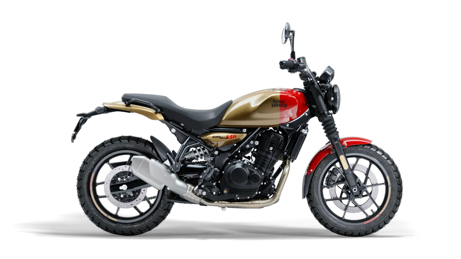 Royal Enfield Guerrilla 450 Gold Dip