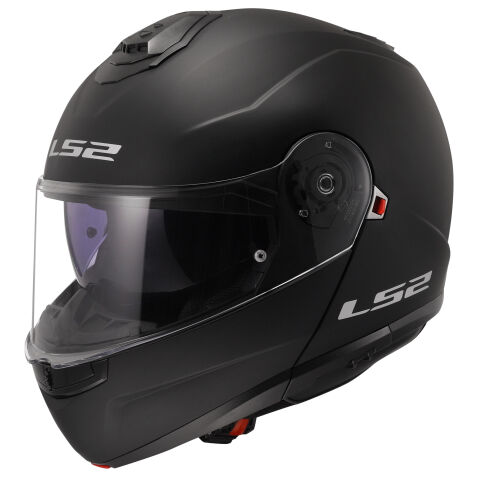 LS2 Výklopná moto přilba FF908 STROBE II MATT BLACK