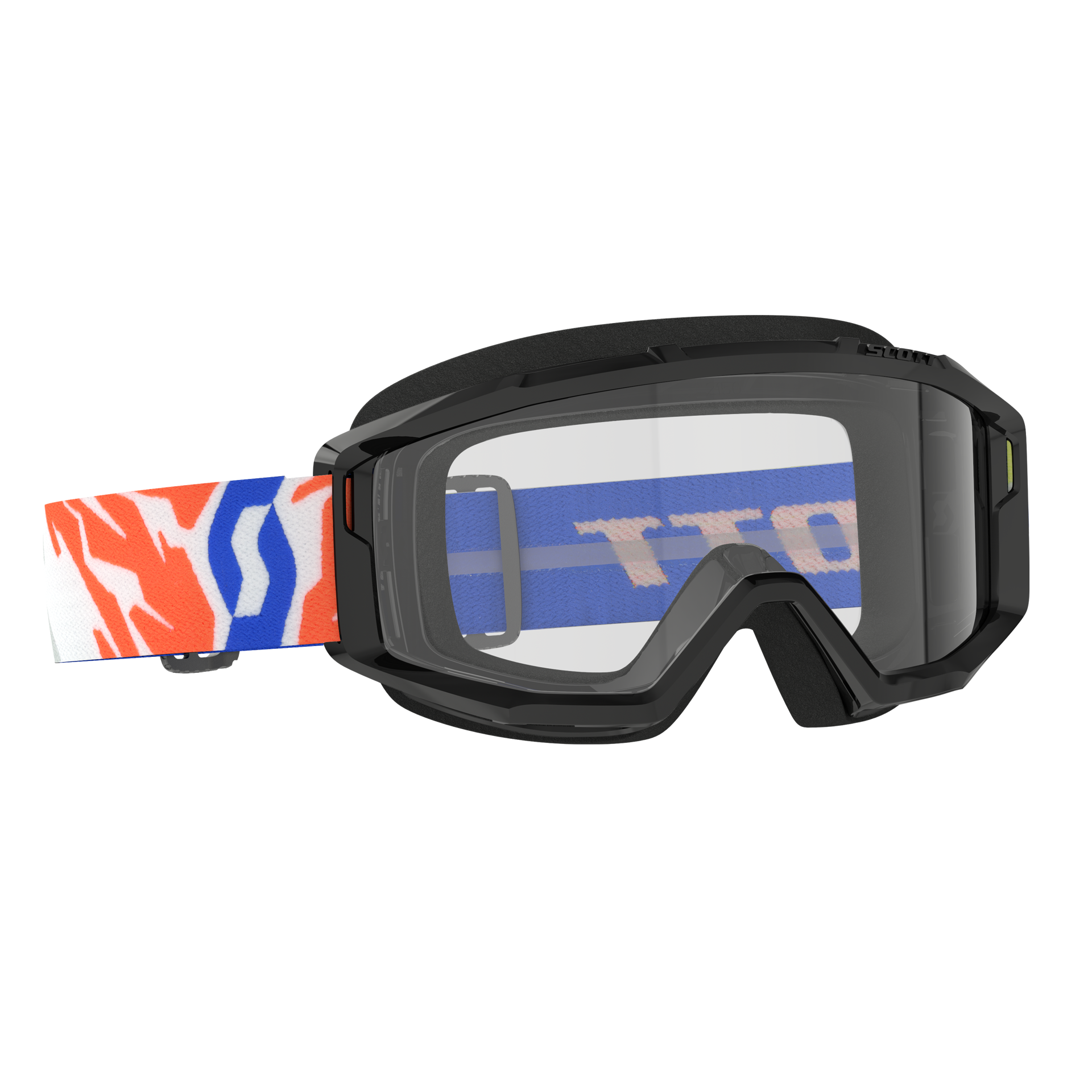 SCOTT Dětské motokrosové brýle PRIMAL YOUTH black clear