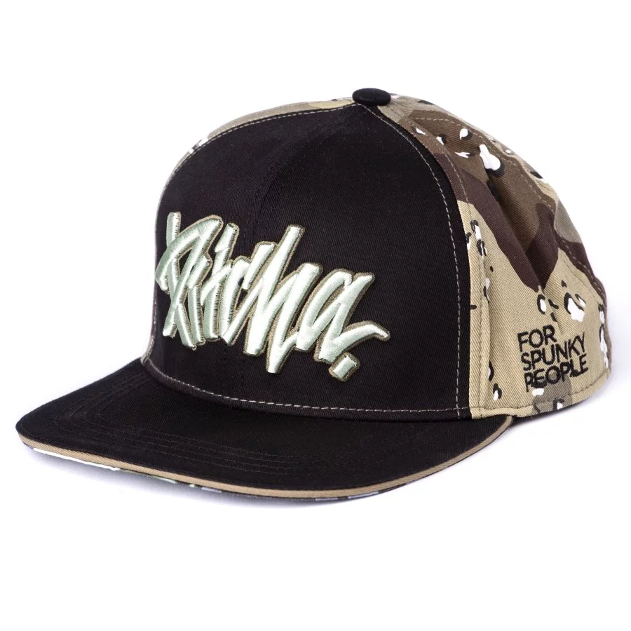 PITCHA Kšiltovka FSP snapback hat camo green
