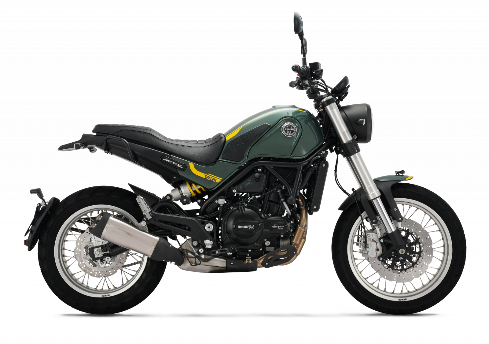 Benelli Leoncino 500 E5 Trail ABS zelená