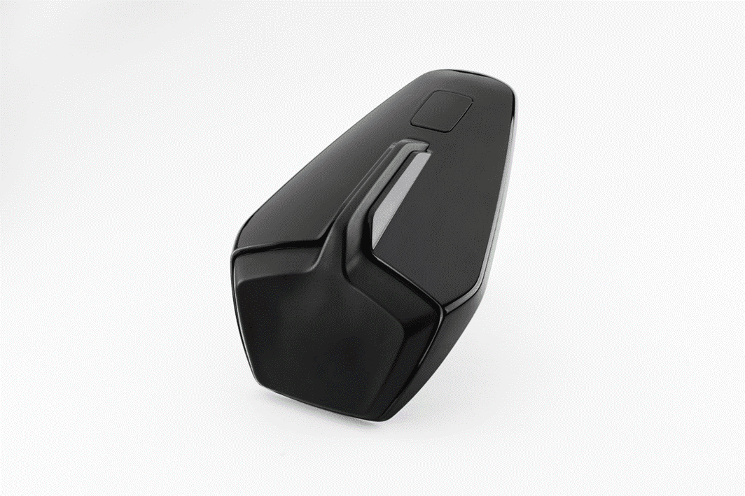 675SR/NK Kryt sedla spolujezdce (Nebula Black)