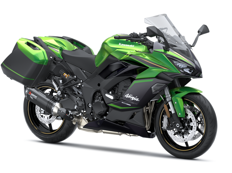 KAWASAKI NINJA 1100SX SE Emerald Blazed Green / Metallic Diablo Black PERFORMANCE TOURER