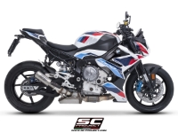SC-PROJECT Titanový výfuk CR-T s mřížkou proti kamenům - BMW M1000 R 2025