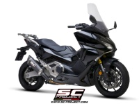 SC-PROJECT výfuk z uhlíkových vláken SC1-R Honda Forza 750 (2021-2024)