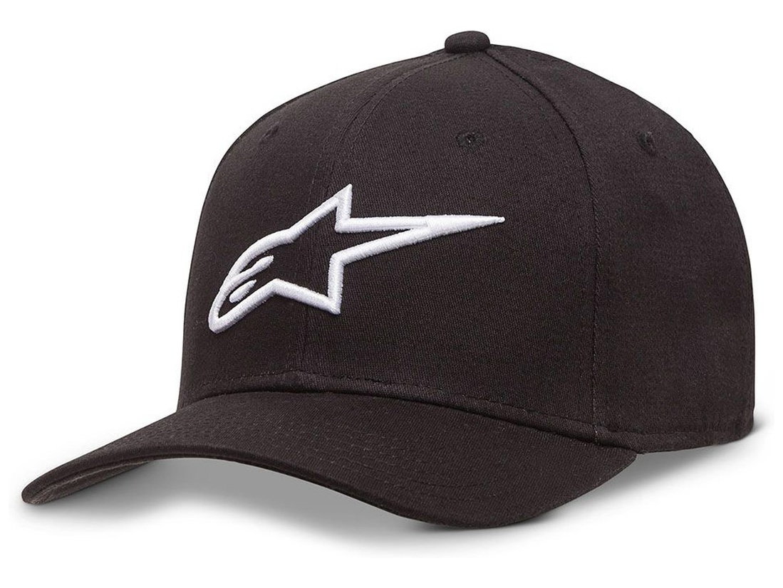 ALPINESTARS kšiltovka AGELESS černá bílá