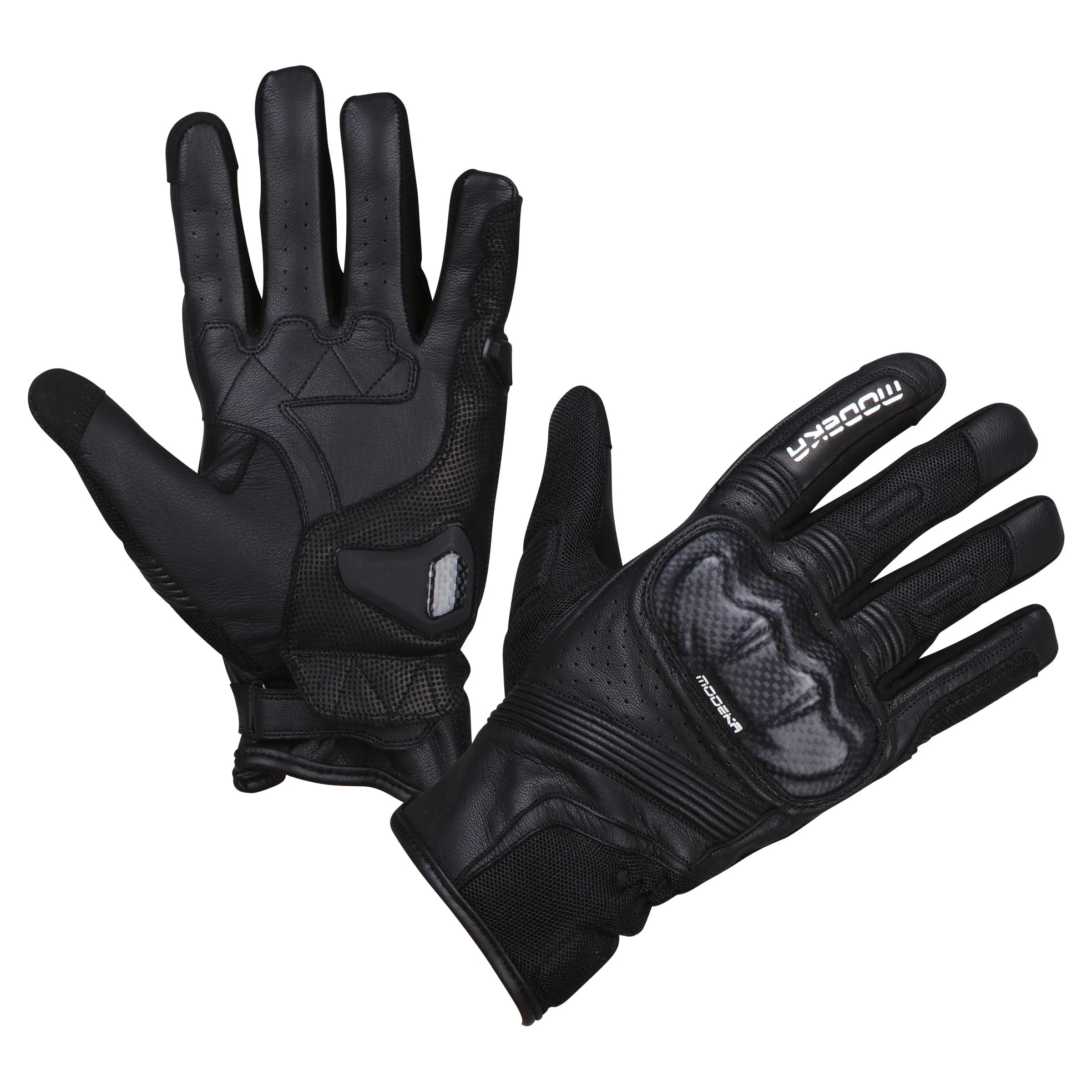 MODEKA Pánské moto rukavice Modeka Miako Air černé