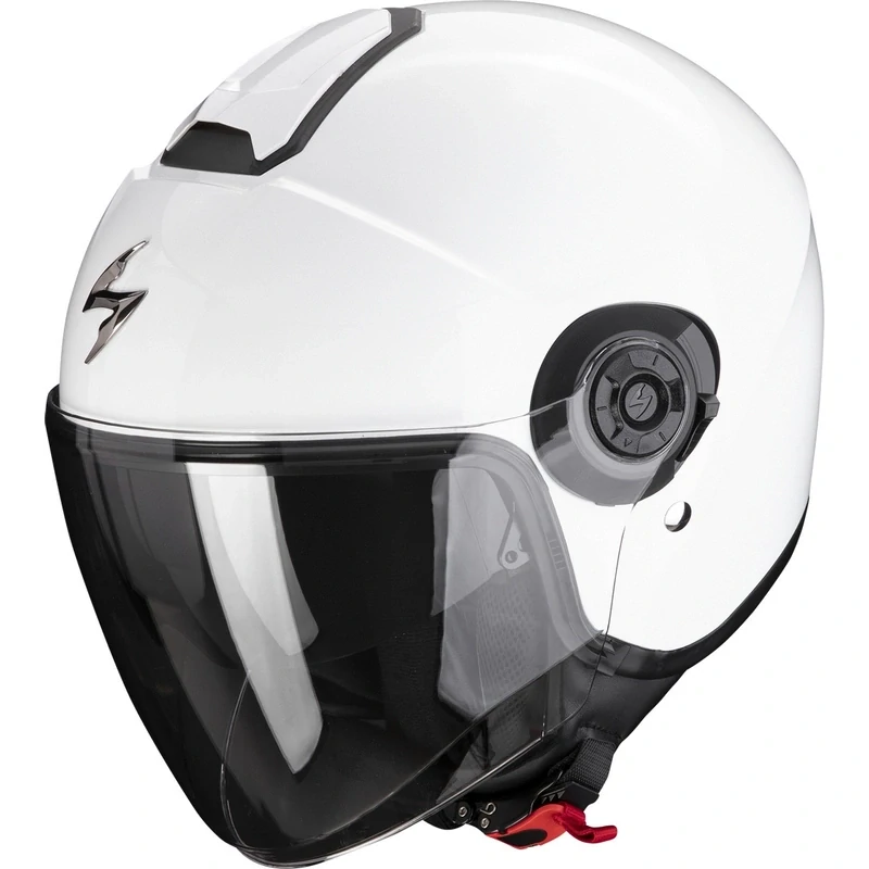 SCORPOIN Otevřená moto přilba EXO-CITY II solid bílá