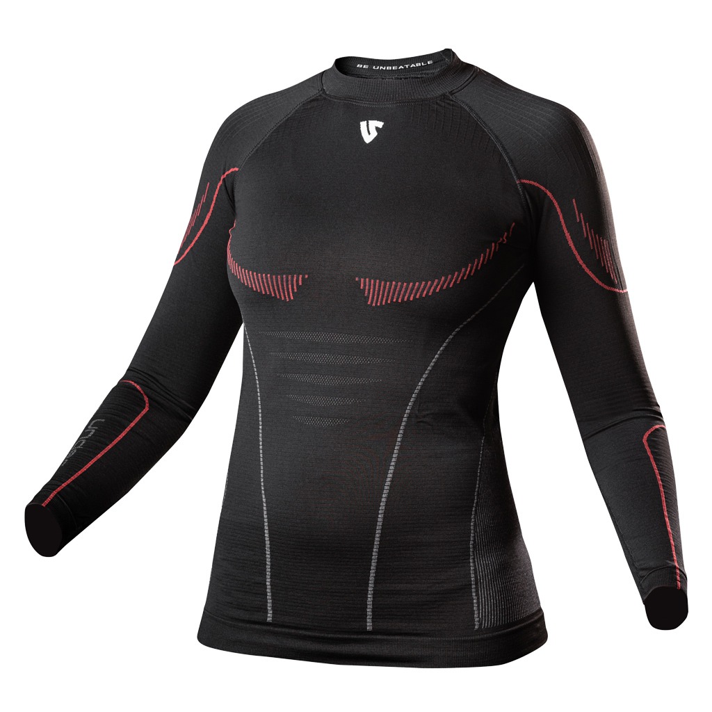 UNDERSHIELD termotriko s dlouhým rukávem HERO LONG SLEEVE WOMEN černá