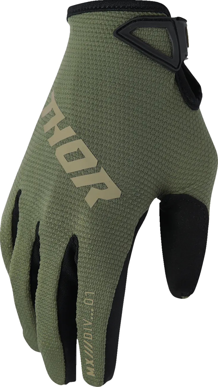 Moto rukavice THOR Ridemode Static Gloves camo
