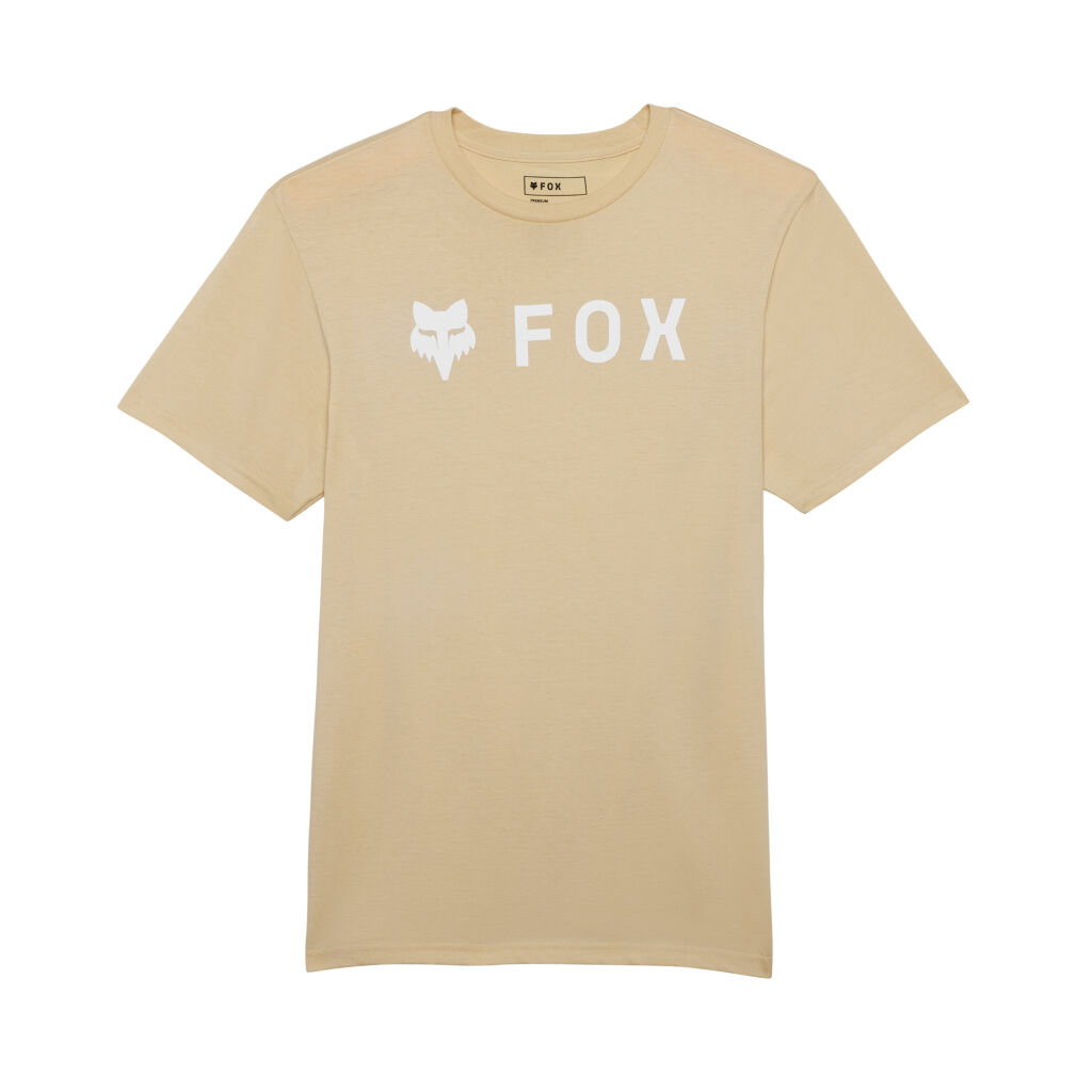 FOX Pánské triko Absolute Ss Tech Tee béžová