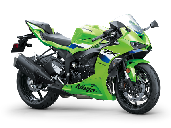 KAWASAKI NINJA ZX-6R MY26 Lime Green / Ebony / Pearl Blizzard White