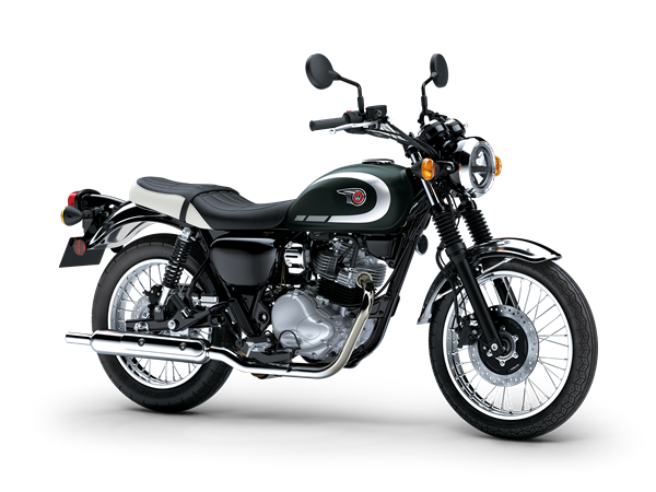 KAWASAKI W230 MY26 Metallic Matte Dark Green