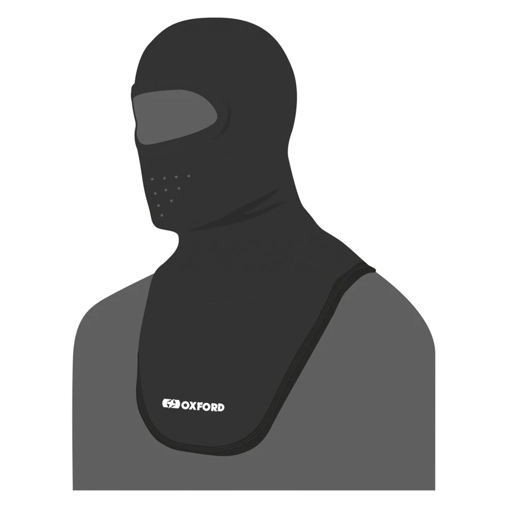 Kukla OXFORD Balaclava Deluxe syntetické vlákno černá