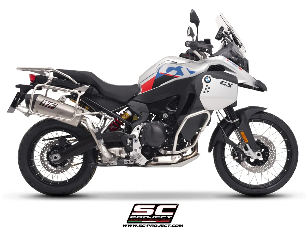 SC-PROJECT Titanový výfuk X-Plorer II GT BMW F 900 GS Adventure (24-25) E5+