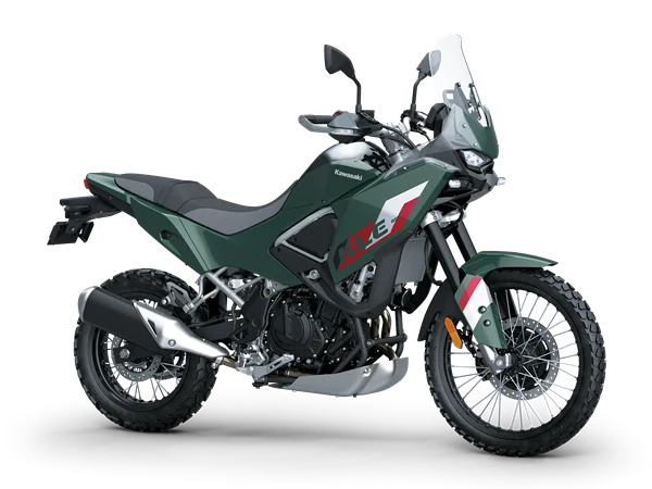 KAWASAKI KLE500 SE MY26 Metallic Bluish Green + ZDADNÍ BOX ZDARMA
