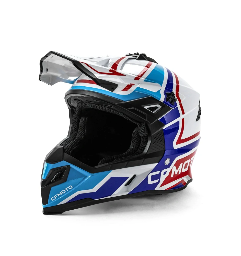 Off‑road helma CFMOTO Sky White