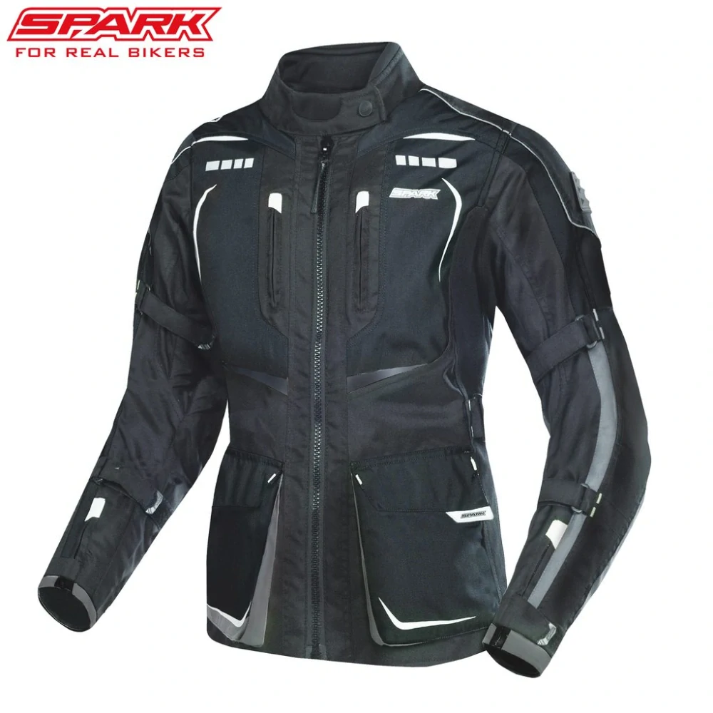 Dámská textilní moto bunda SPARK LADY PACER černá