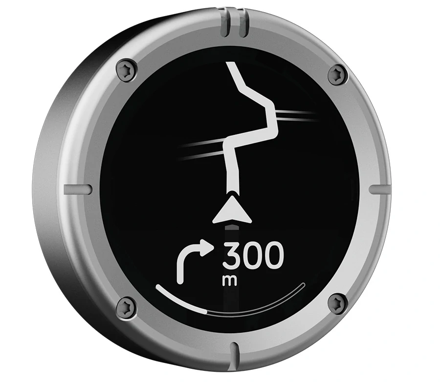 BEELINE MOTO II navigace na motocykl, metal silver