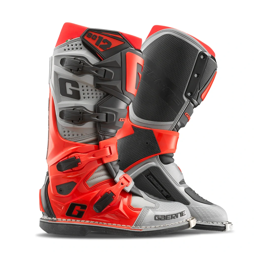 GAERNE motokrosové boty SG 12 FORGE orange/grey