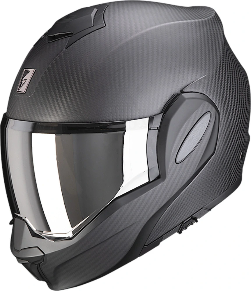 Přilba překlopná SCORPION EXO-TECH EVO CARBON matná černá