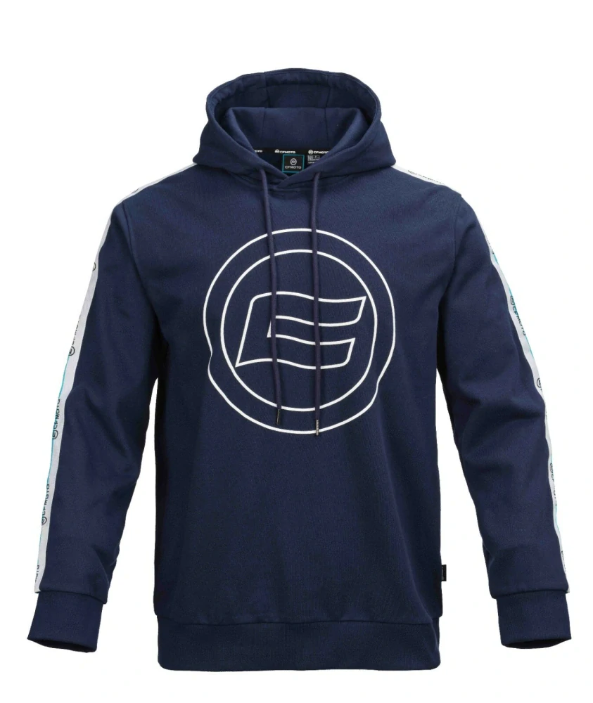 Mikina CFMOTO Pullover s kapucí (modrá)