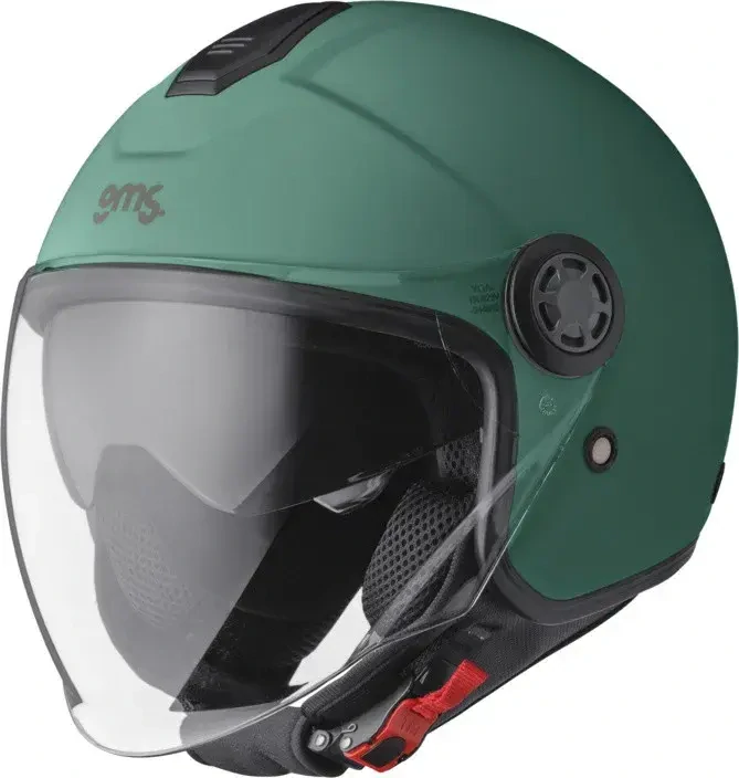 GMS Otevřená moto přilba GELATO Menta- mátová