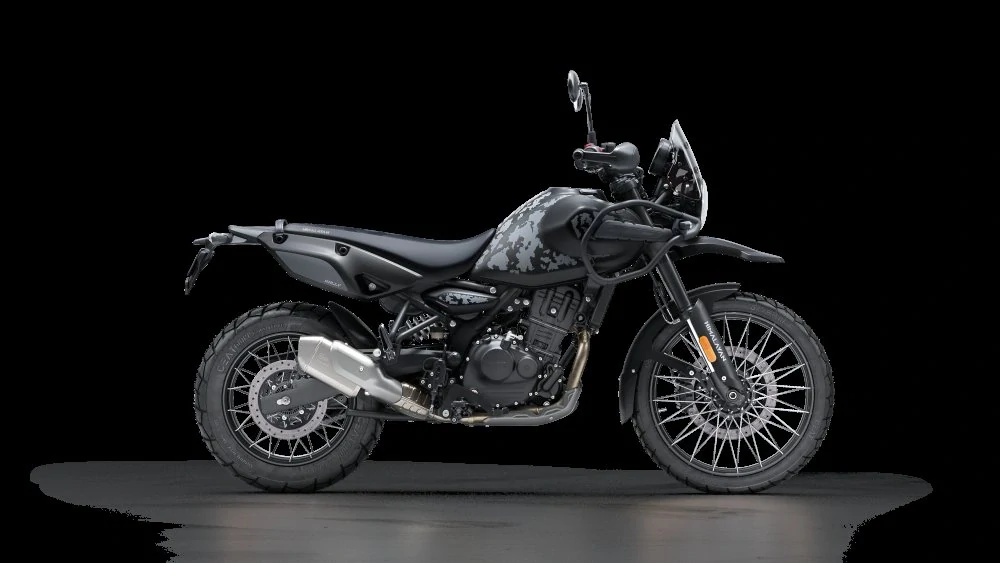 Royal Enfield Himalayan 450 MANA BLACK - půjčovna Opava