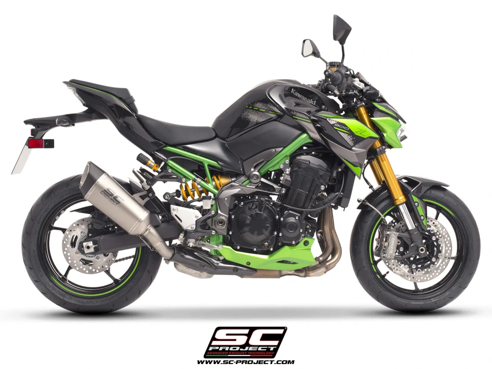 SC-PROJECT KAWASAKI Z900 A2 (2017-2020) Titanový výfuk SC1-R EURO 4