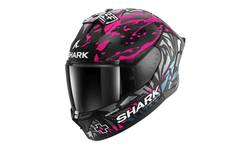 SHARK integrální přilba SKWAL CUP REPLICA REDDING MAT černá růžová bílá