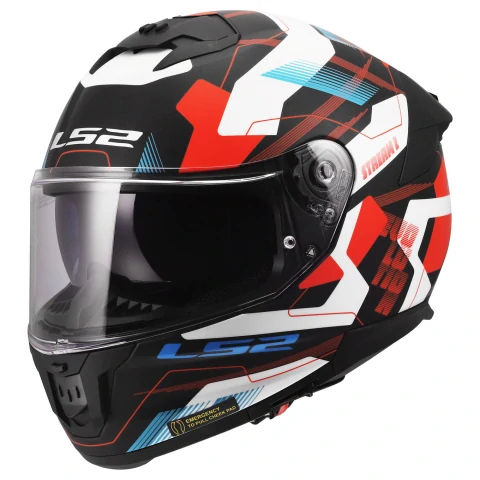 LS2 Integrální moto přilba FF808 STREAM II MIKA MATT WHITE BLUE-06