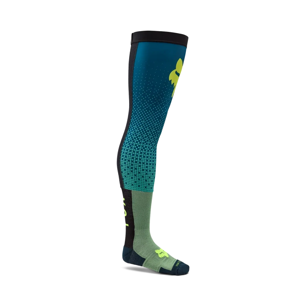 FOX nadkolenky Flexair Fracture Knee Brace, Mátově zelená