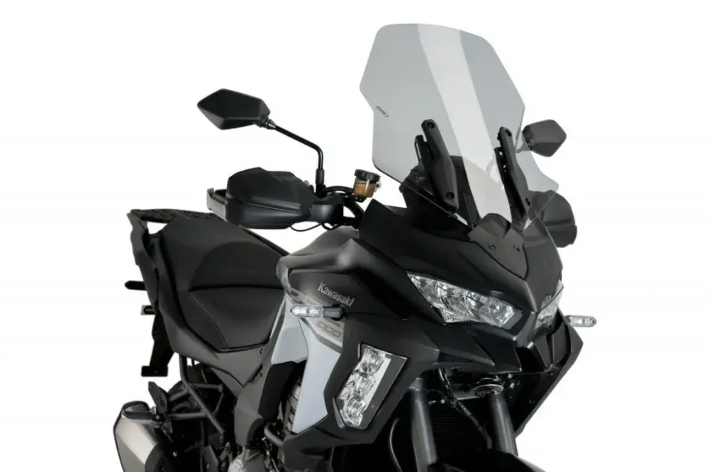Puig plexi štít TOURING kouřová pro KAWASAKI VERSYS 1000 SE/TOURER/GRAND TOURER/ TOURER PLUS 19'-