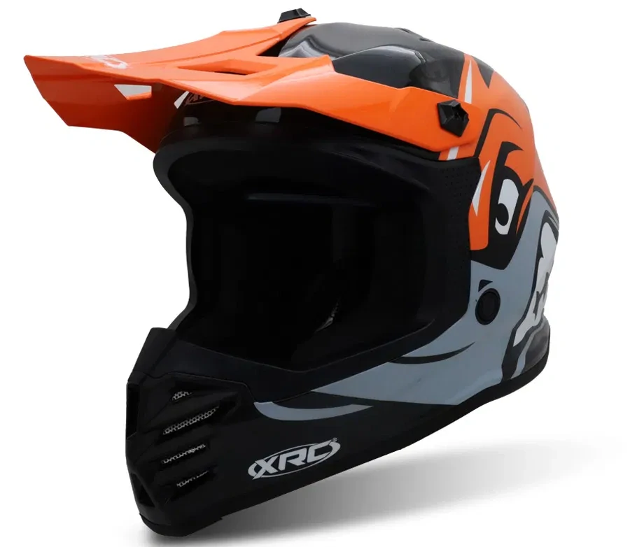 Dětská helma XRC MX Ducker orange
