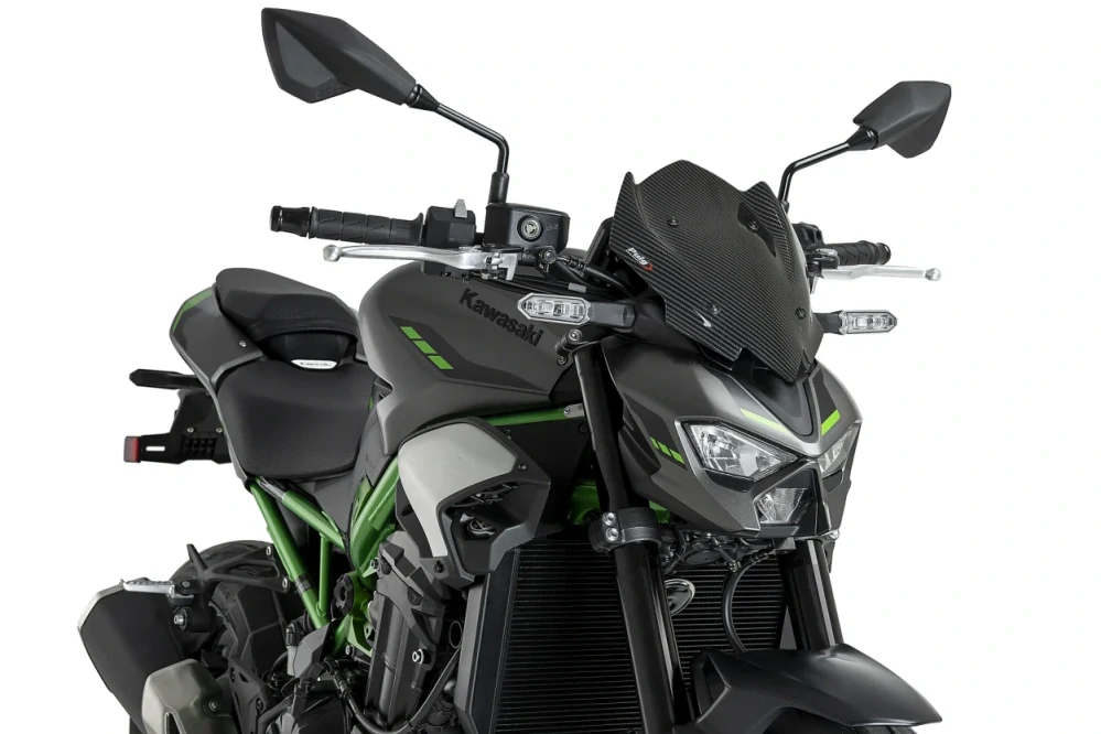 Plexi štít PUIG NEW GEN. SPORT 22439C karbonový vzhled
