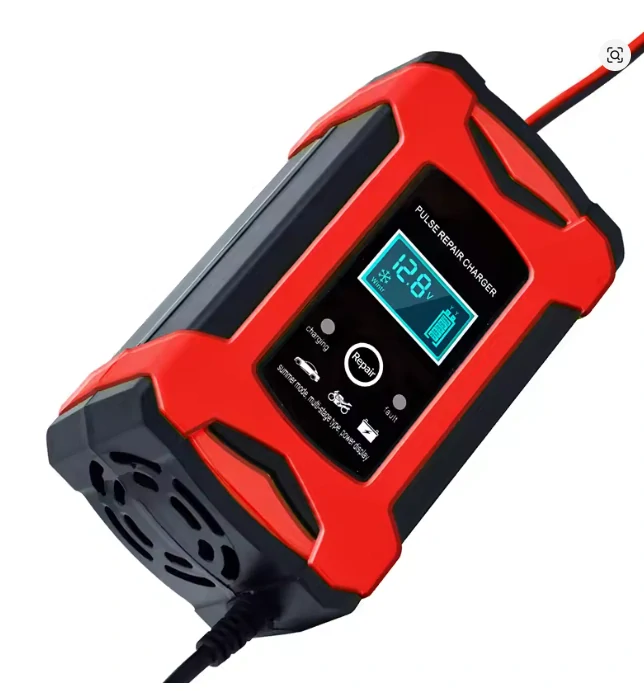 DB-Automatická nabíječka baterií 12 V / 6 A s LCD displejem a funkcí Pulse Repair DBNAB1