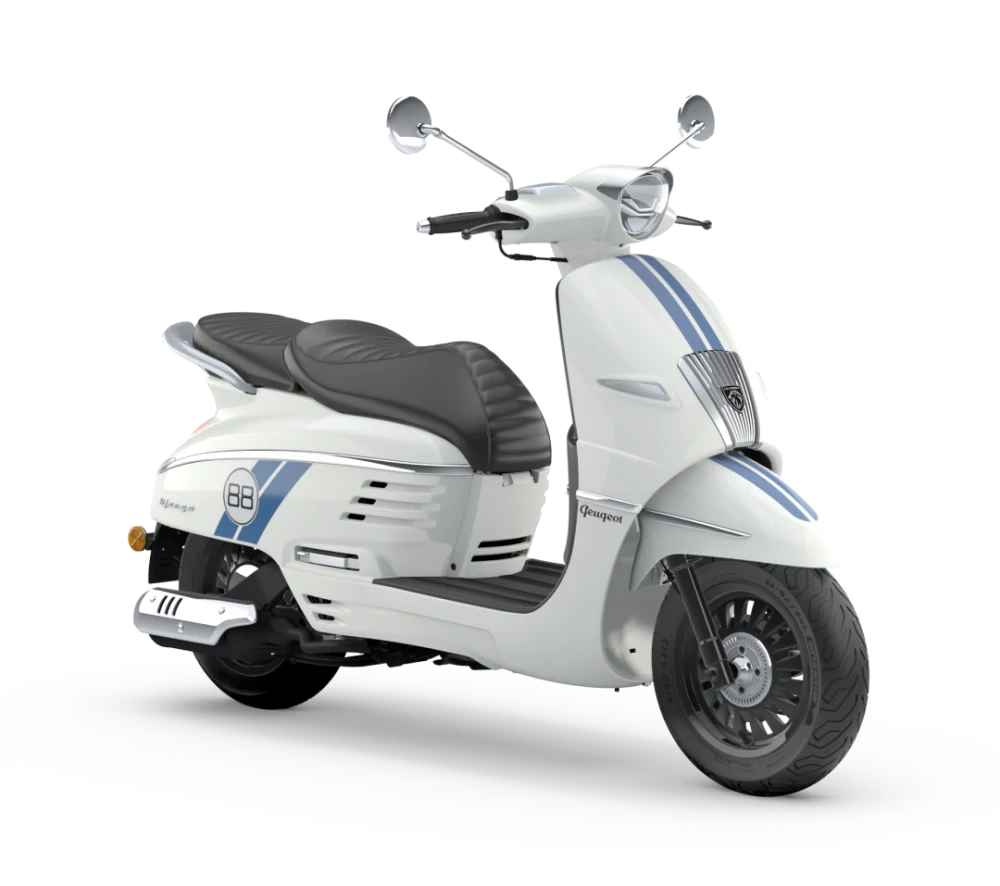 Peugeot DJANGO 125l SPORT Milky White