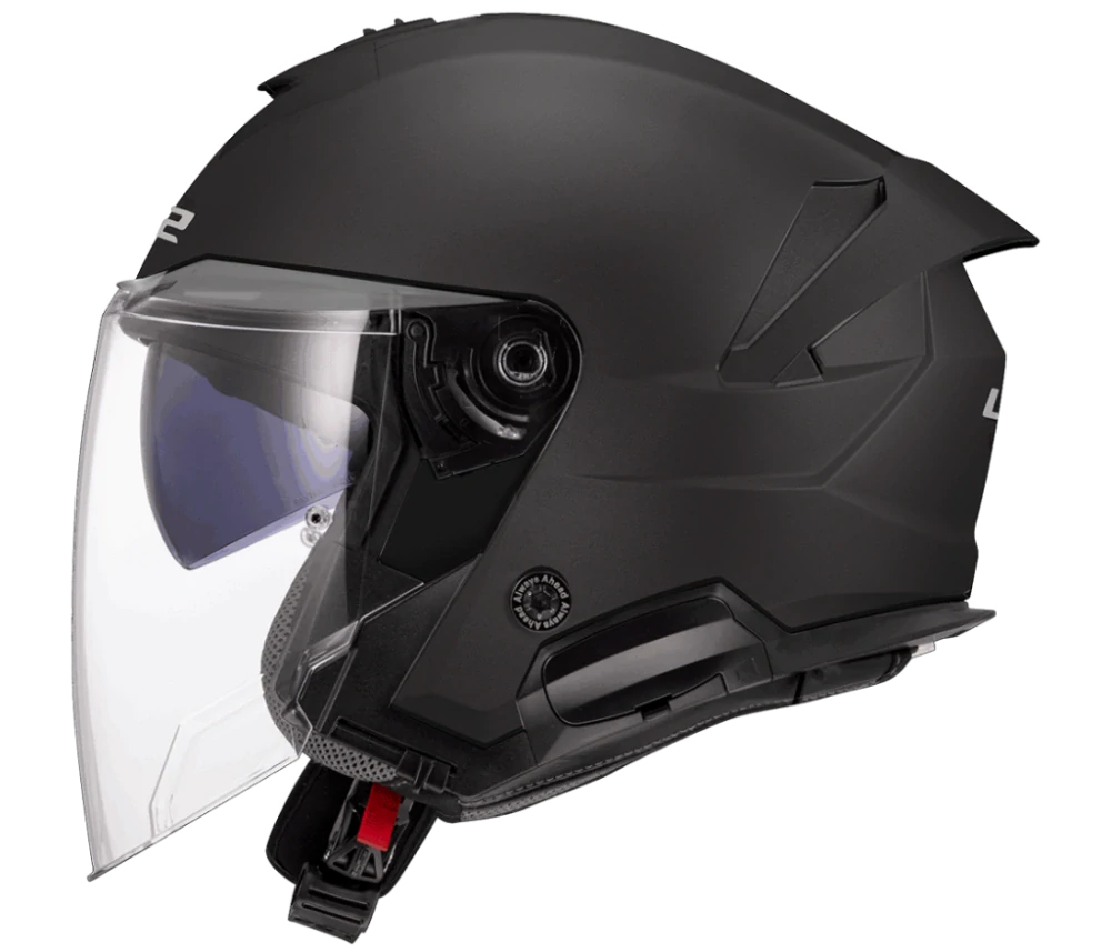 LS2 Otevřená moto přilba LS2 OF618 Verso II matt black