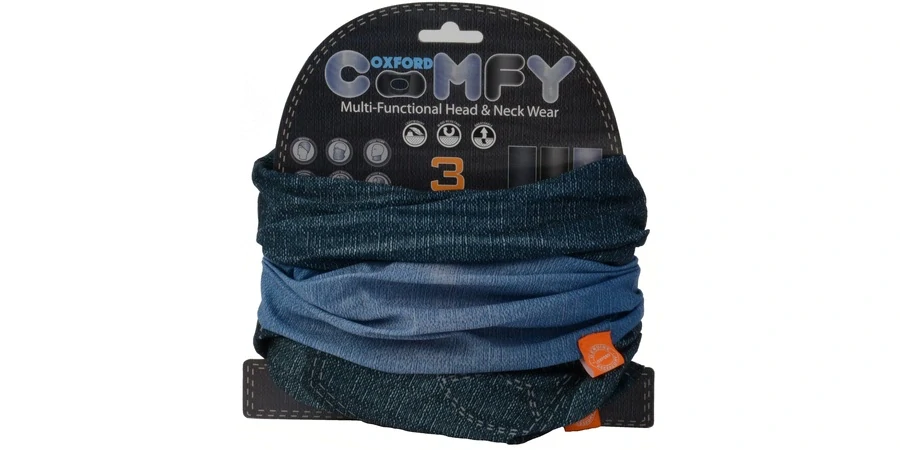 OXFORD nákrčníky Comfy JEANS sada 3 ks