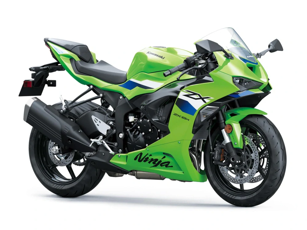 Kawasaki Ninja ZX-6R MY27 Lime Green / Blue
