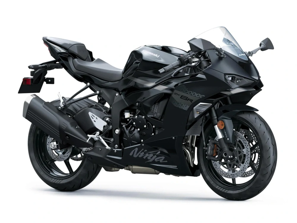 Kawasaki Ninja ZX-6R MY27 Metallic Spark Black / Metallic Flat Spark Black