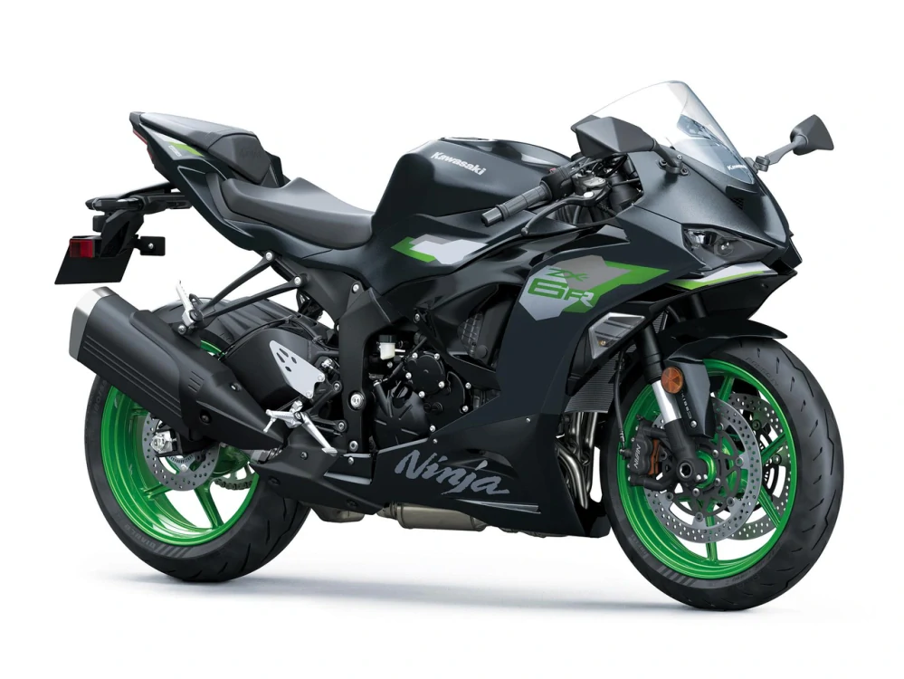 Kawasaki Ninja ZX-6R MY27 Metallic Matte Carbon Gray / Metallic Spark Black