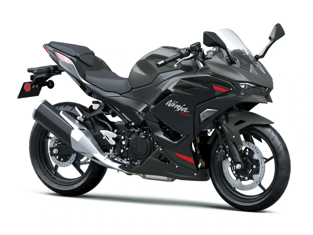 KAWASAKI Ninja 500 SE MY27 Metallic Matte Graphenesteel Gray / Metallic Spark Black