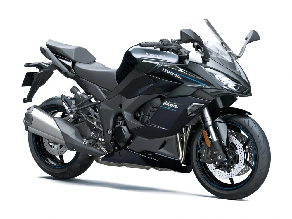 KAWASAKI NINJA 1100SX MY27 MMetallic Carbon Gray / Metallic Diablo Black