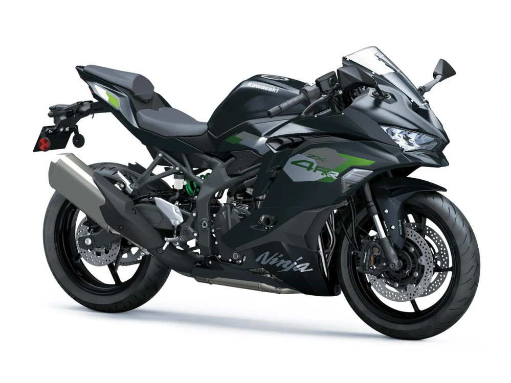 KAWASAKI NINJA ZX-4RR MY27 Metallic Matte Carbon Gray / Metallic Spark Black