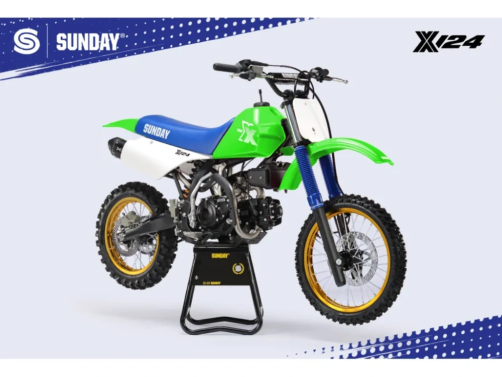 PITBIKE SUNDAY X124 zelená