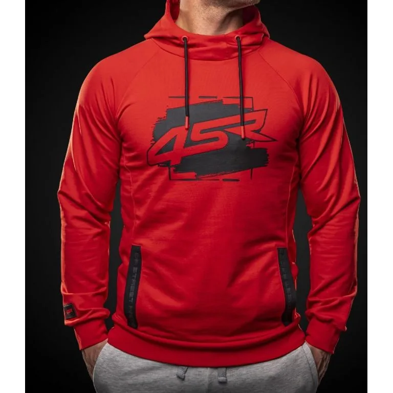4SR Pánská mikina Drift red