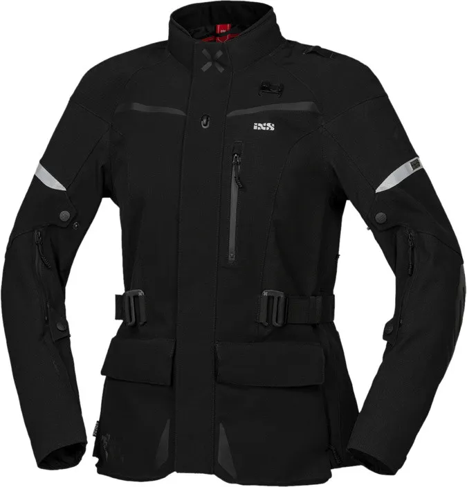 IXS Dámská textilní moto bunda VENTURE-STX 1.0 černá