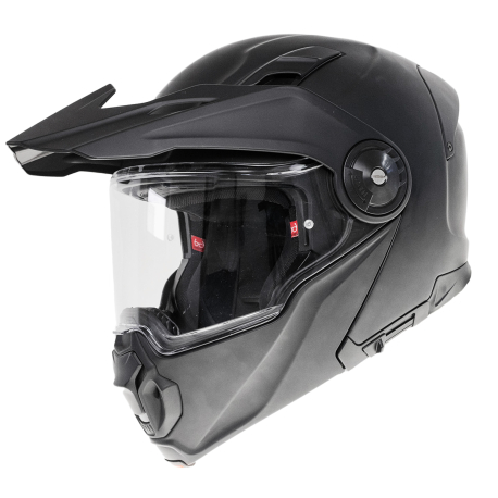 YOHE výklopná enduro moto přilba FG102 Double Visor Matná Černá