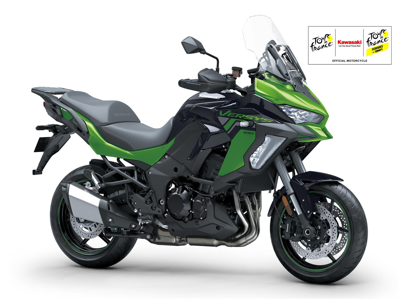 KAWASAKI Versys 1100 SE MY27 Plasma Lime Green / Metallic Diablo Black